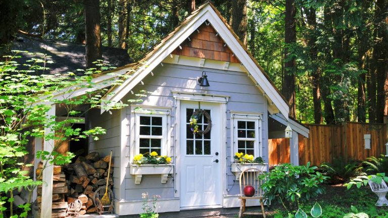 Can You Turn A Wooden Shed Into An Office?