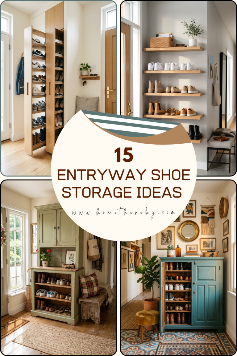 15 Genius Entryway Shoe Storage Ideas to Banish the Footwear Chaos